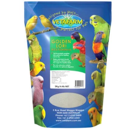Vetafarm Golden Lori Rice Formula