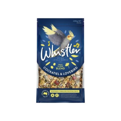 Whistler Cockatiel And Lovebird Gourmet Fruit And Nut Blend Food