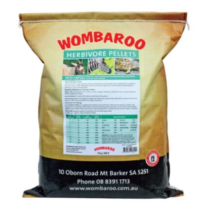 Wombaroo Herbivore Pellets High Fibre Supplement Small Pet Food