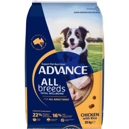 Advance All Breeds Adult Dry Dog Food Chicken And Rice