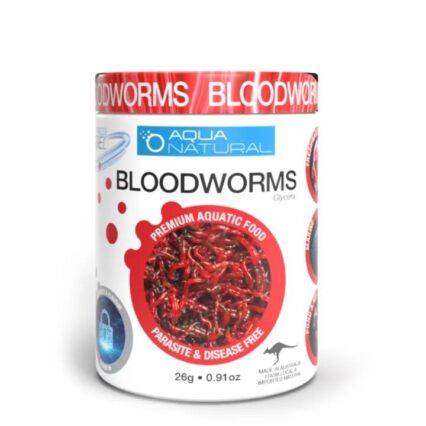 Aqua Naturals Freeze Dried Bloodworms Fish Food