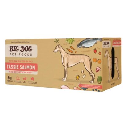 Big Dog Australia Tassie Salmon Frozen Raw Dog Food