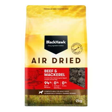 Black Hawk Air Dried Beef And Mackerel Dry Dog Food