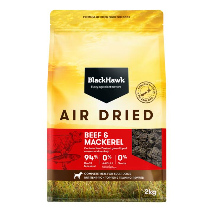 Black Hawk Air Dried Beef And Mackerel Dry Dog Food 1 Black Hawk Air Dried Beef And Mackerel Dry Dog Food