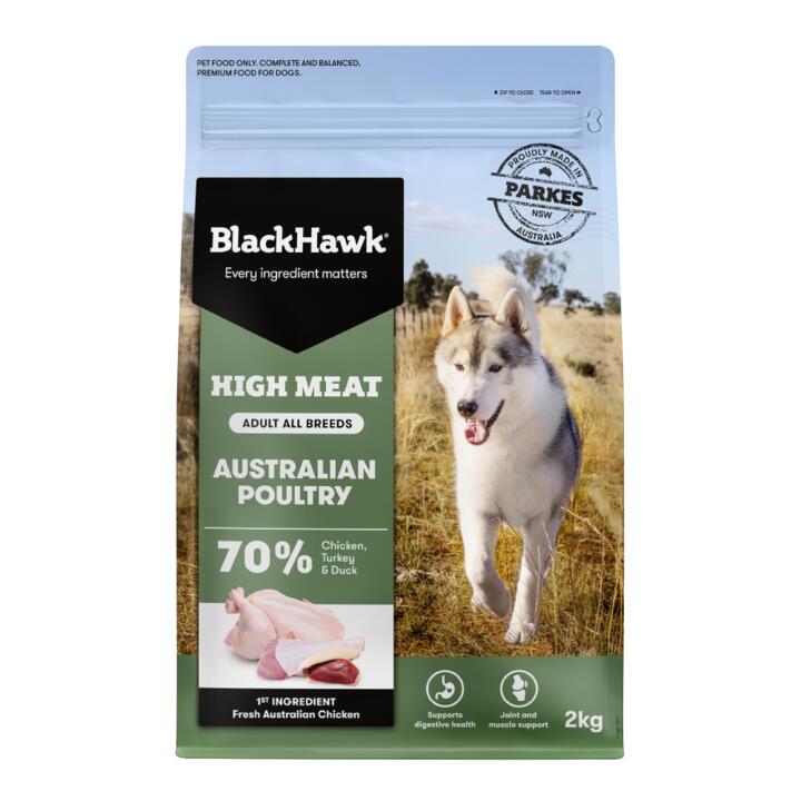 Black Hawk High Meat Poultry Dry Dog Food 1 Black Hawk High Meat Poultry Dry Dog Food