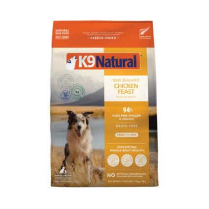 K9 Natural Chicken Feast Grain Free Freeze Dried Dog Food