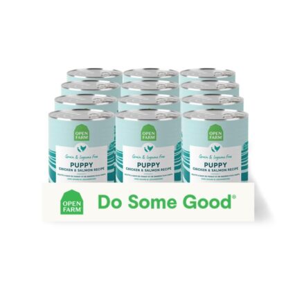 Open Farm Puppy Chicken And Salmon Pate Wet Dog Food