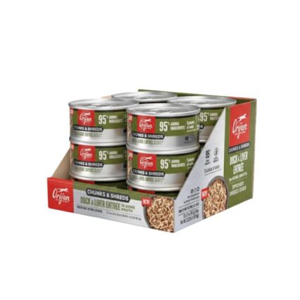 Orijen Chunks And Shreds Duck And Liver Wet Cat Food