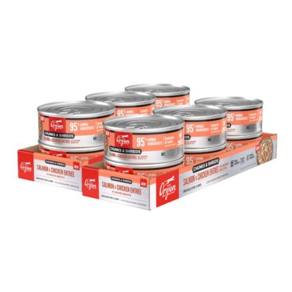 Orijen Chunks And Shreds Salmon And Chicken Wet Cat Food