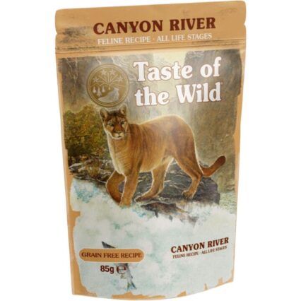 Taste Of The Wild Canyon River Chunks In Gravy Wet Cat Food Pouches
