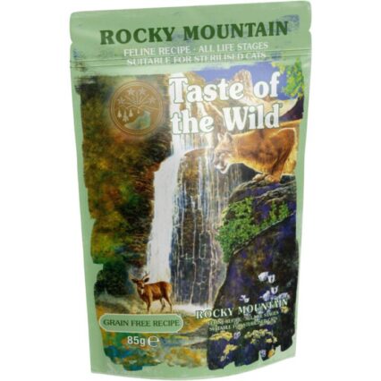Taste Of The Wild Rocky Mountain Chunks In Gravy Wet Cat Food Pouches
