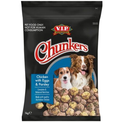 Vip Petfoods Chunkers Meatballs Chicken Scrambled Eggs Chilled Dog Food