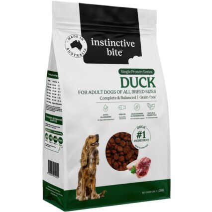 Instinctive Bite Single Protein Grain Free Duck Dry Dog Food