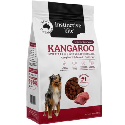 Instinctive Bite Single Protein Grain Free Kangaroo Dry Dog Food