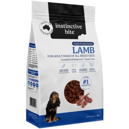 Instinctive Bite Single Protein Grain Free Lamb Dry Dog Food