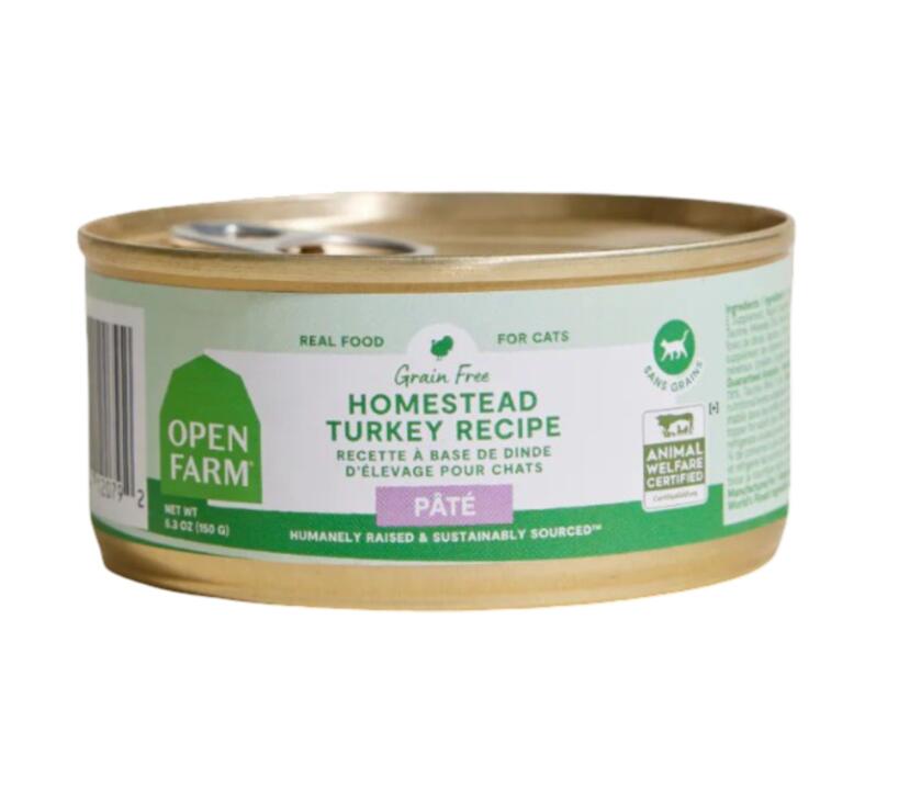 Open Farm Adult Turkey Pate Wet Cat Food 1 Open Farm Adult Turkey Pate Wet Cat Food