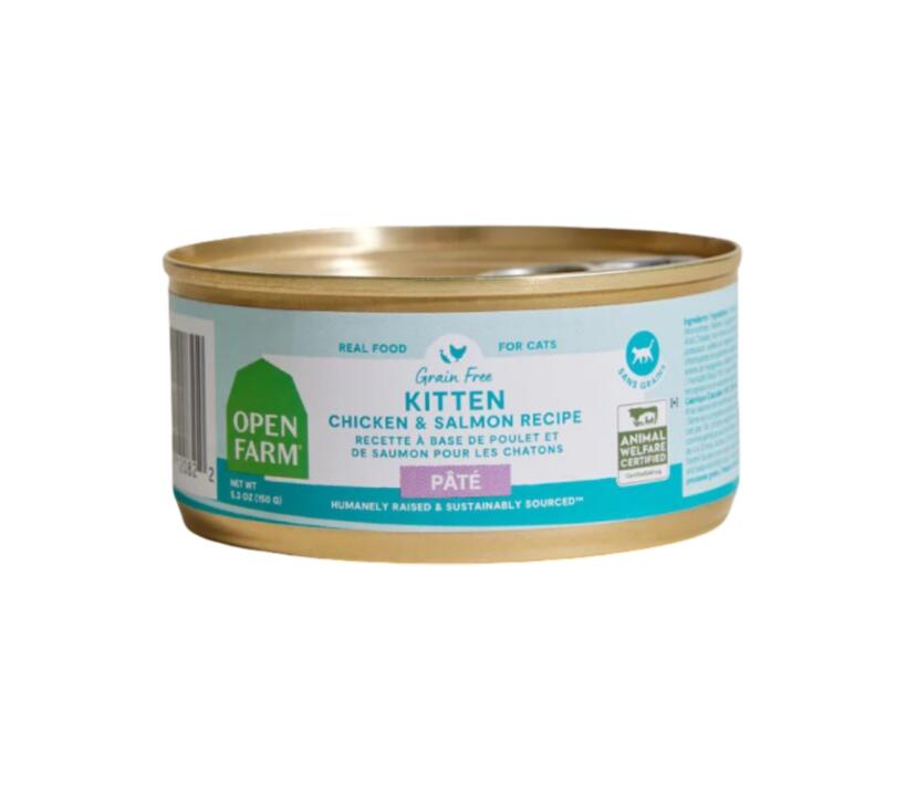 Open Farm Kitten Chicken And Salmon Pate Wet Cat Food 1 Open Farm Kitten Chicken And Salmon Pate Wet Cat Food