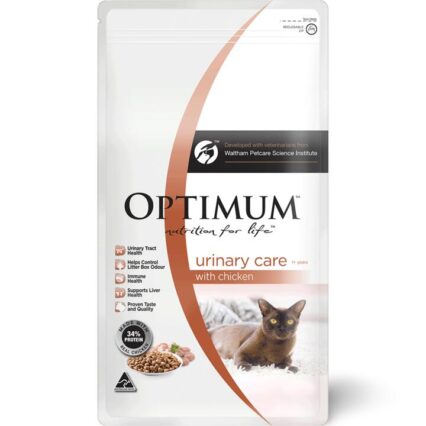 Optimum Adult Urinary Care Dry Cat Food With Chicken