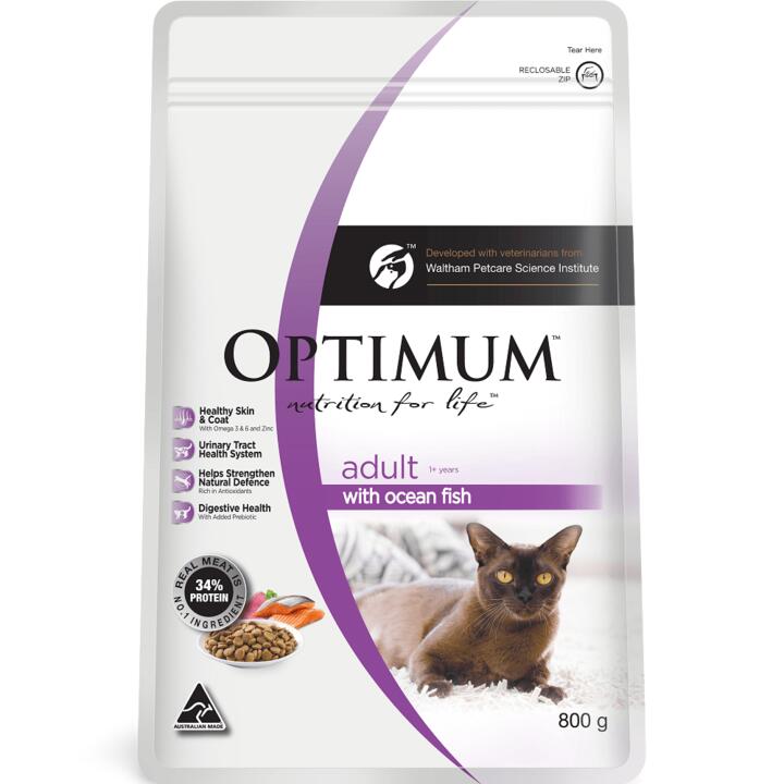 Optimum Dry Cat Food Ocean Fish 1 Optimum Dry Cat Food Ocean Fish