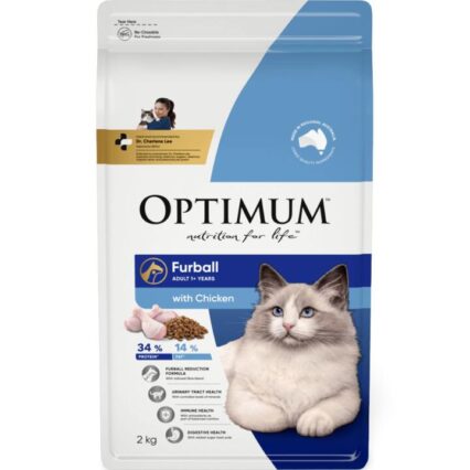 Optimum Furball Dry Cat Food Chicken