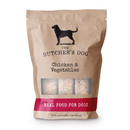 The Butchers Dog Chicken And Vegetable Adult Frozen Dog Food