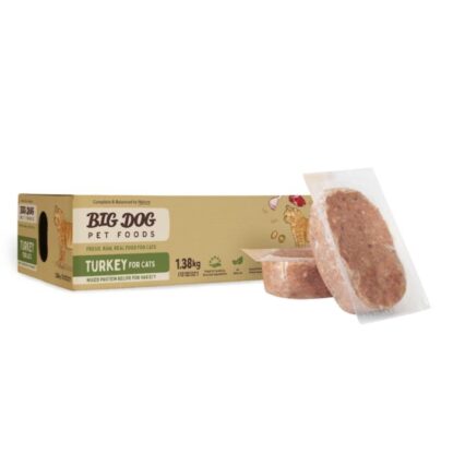 Big Dog Turkey Frozen Raw Cat Food