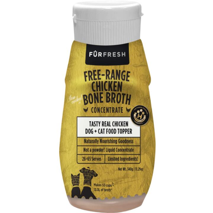 Furfresh Chicken Bone Broth Concentrate Meal Topper For Dogs And Cats 1 Furfresh Chicken Bone Broth Concentrate Meal Topper For Dogs And Cats