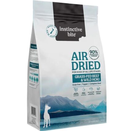 Instinctive Bite Beef And Hoki Air Dried Dog Food