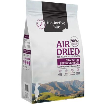 Instinctive Bite Beef And Venison Air Dried Dog Food