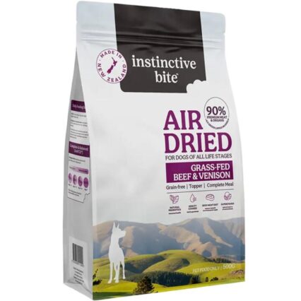 Instinctive Bite Beef And Venison Air Dried Dog Food