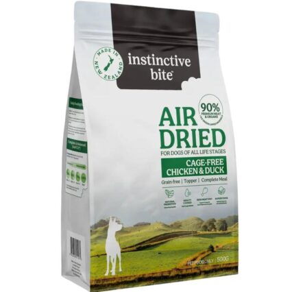 Instinctive Bite Chicken And Duck Air Dried Dog Food