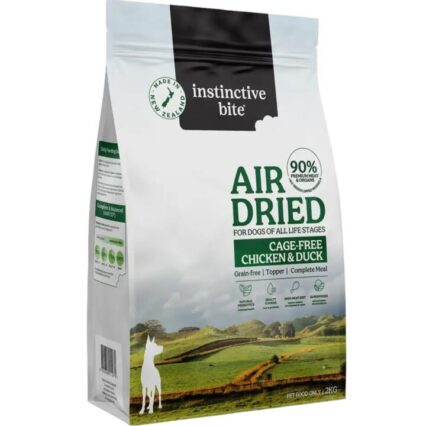Instinctive Bite Chicken And Duck Air Dried Dog Food