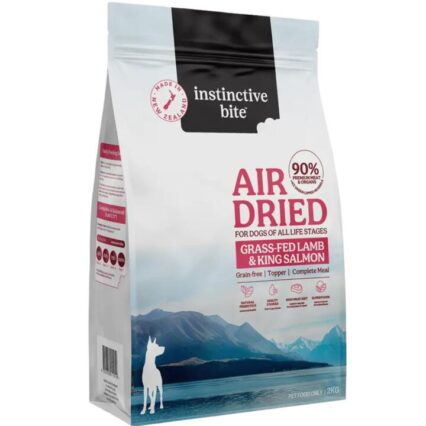 Instinctive Bite Lamb And Salmon Air Dried Dog Food