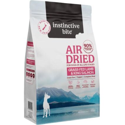 Instinctive Bite Lamb And Salmon Air Dried Dog Food