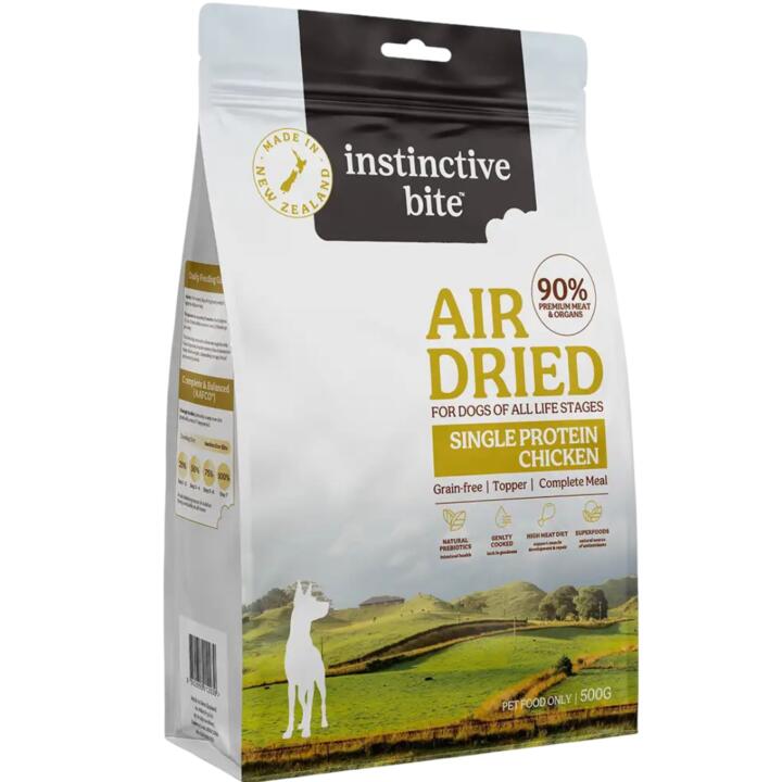 Instinctive Bite Single Protein Chicken Air Dried Dog Food 1 Instinctive Bite Single Protein Chicken Air Dried Dog Food