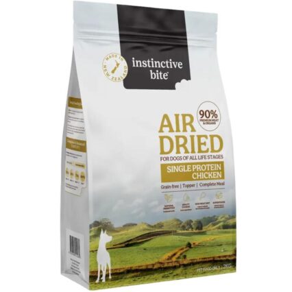 Instinctive Bite Single Protein Chicken Air Dried Dog Food