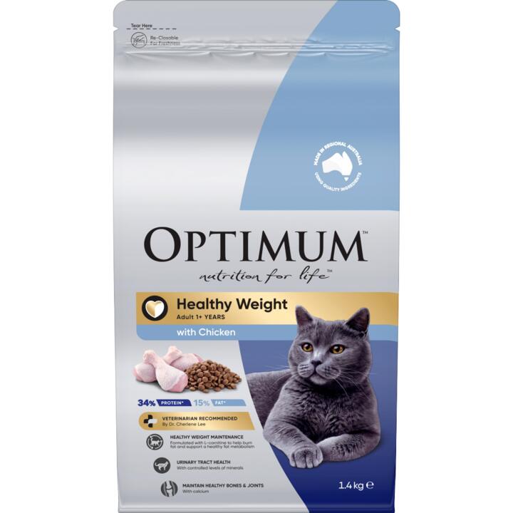 Optimum Dry Cat Food Healthy Weight Chicken 1 Optimum Dry Cat Food Healthy Weight Chicken