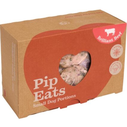 Pip Eats Brilliant Beef Frozen Raw Dog Food