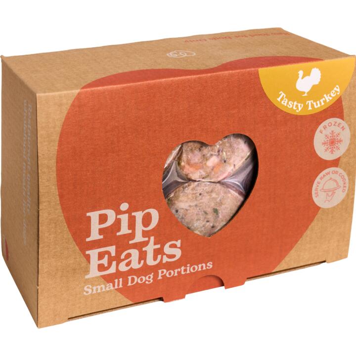 Pip Eats Tasty Turkey Frozen Raw Dog Food 1 Pip Eats Tasty Turkey Frozen Raw Dog Food