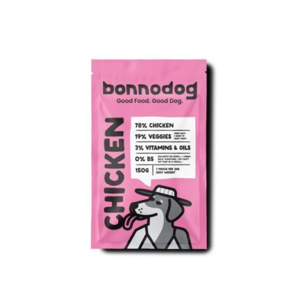 Bonnodog Gently Cooked Frozen Dog Food Chicken