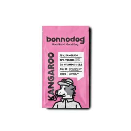 Bonnodog Gently Cooked Frozen Dog Food Kangaroo