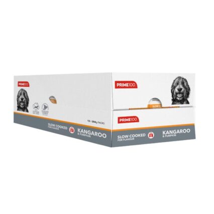 Prime100 Spd Kangaroo And Pumpkin Slow Cooked Wet Dog Food
