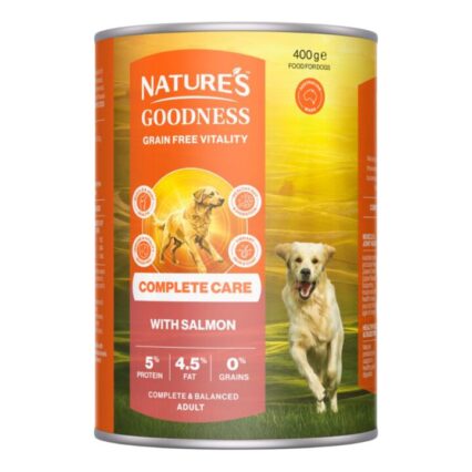 Natures Goodness Complete Care Salmon Adult Wet Dog Food
