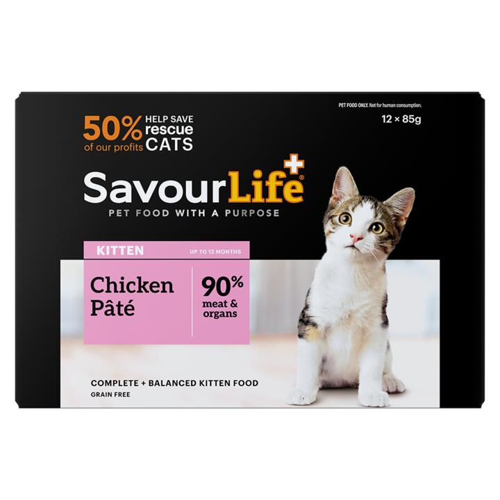 Savourlife Chicken Kitten Wet Cat Food 1 Savourlife Chicken Kitten Wet Cat Food