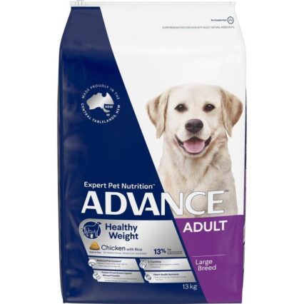 Advance Healthy Weight Large Adult Dry Dog Food Chicken With Rice