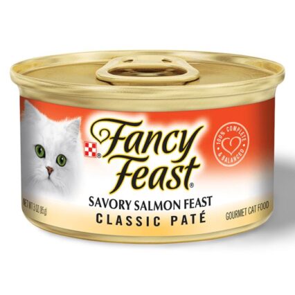 Fancy Feast Savoury Salmon Pate Wet Cat Food