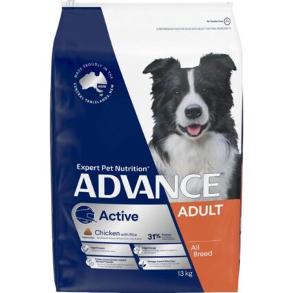 Advance Active Adult Dry Dog Food Chicken With Rice