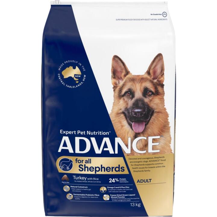 Advance Shepherds Adult Dry Dog Food Turkey With Rice 1 Advance Shepherds Adult Dry Dog Food Turkey With Rice
