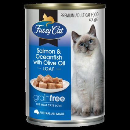 Fussy Cat Grain Free Wet Food Adult Salmon And Whitefish With Olive Oil