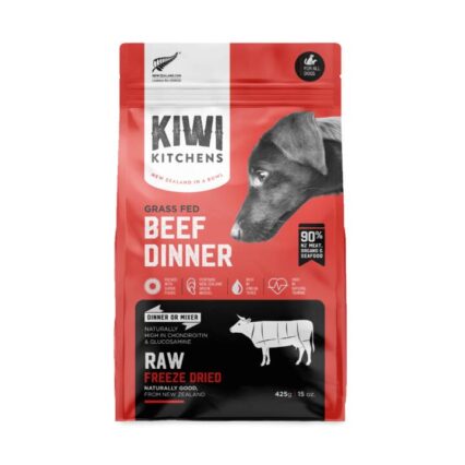 Kiwi Kitchens Freeze Dried Beef Dry Dog Food